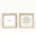 thumbnail image 1 of Reversible Wood Framed Herringbone Sign (Kind/Random), 1 of 1
