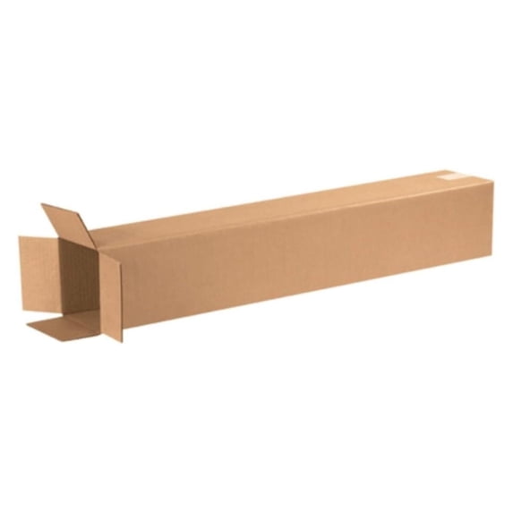 - 6x6x36 Pack of 25 Corrugated Cardboard Packing Shipping Mailing Moving Carton Boxes