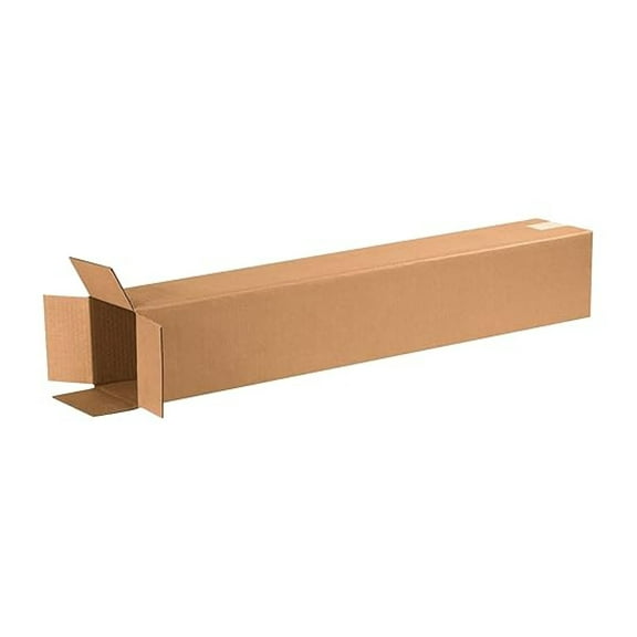 6x6x36 Tall Corrugated Boxes, Tall, 6L x 6W x 36H, Pack of 25 | Shipping, Packaging, Moving, Storage Box for Home or Business, Strong Wholesale Bulk Boxes
