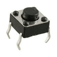 thumbnail image 1 of 6x6x4.3mm 4-Pins DIP Momentary Square Tactile Push Button Switch 20pcs, 1 of 1