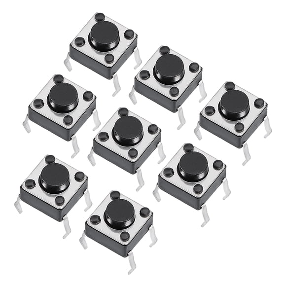 6x6x4.3mm Panel PCB Momentary Tactile Tact Push Button Switch DIP 8PCS