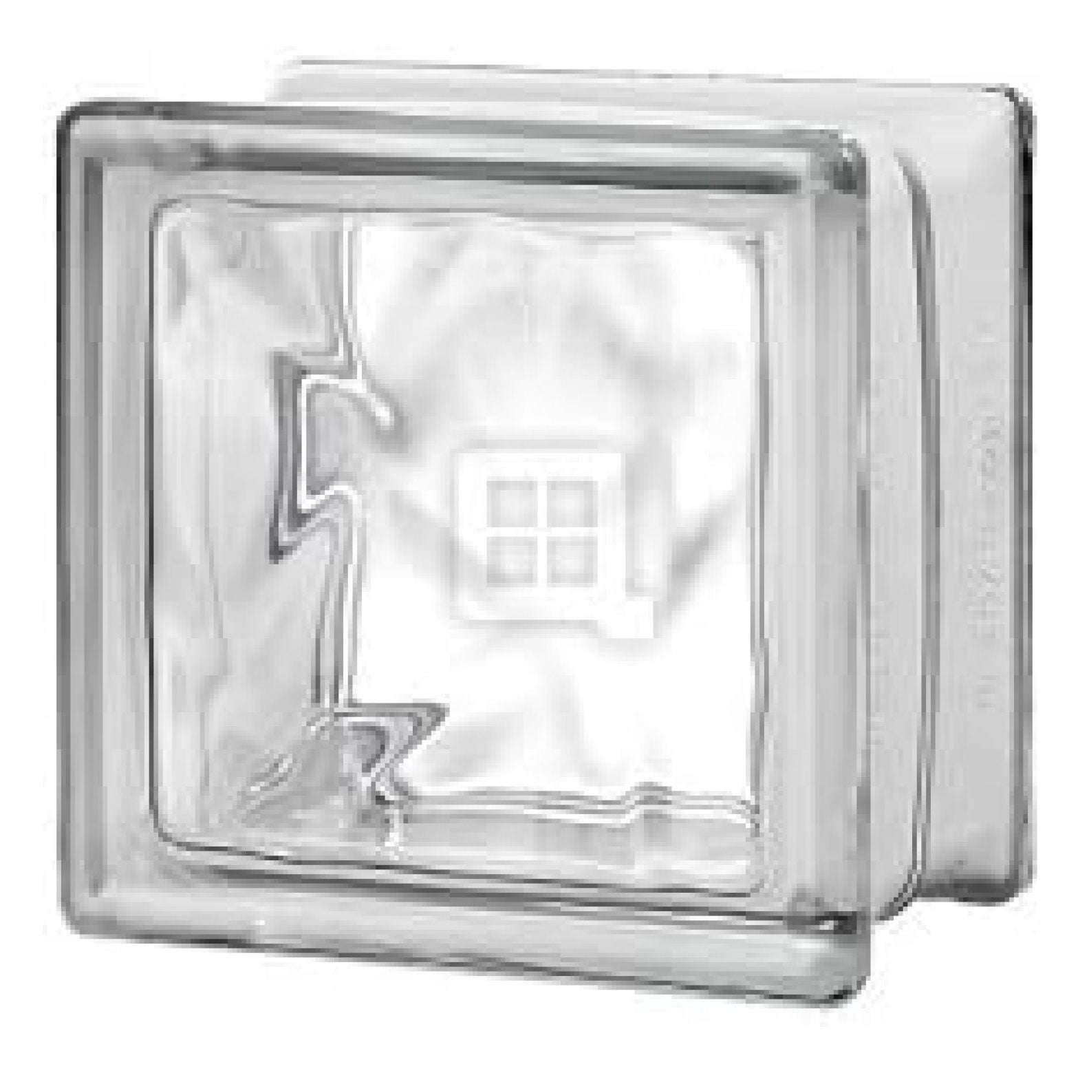 6x6x4 Nubio Glass Block