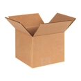 6x6x5 Pack of 100 Corrugated Cardboard Packing Shipping Mailing Moving