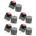 thumbnail image 1 of 6x6x7.2mm Quiet Microswitch 10Million Clicks Life Mouse Button 2Pins Microswitches 10PCs, 1 of 10