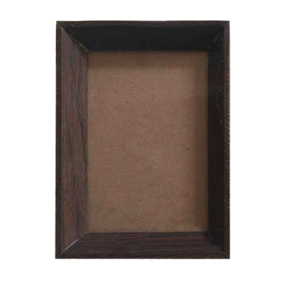 6x7.9 Wood Picture Frame Set of 1, Rustic Wall or Tabletop Photo Frame with Horizontal and Vertical Display, Includes Hanger and Easel Back for Family Art Memorial Decor