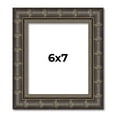 thumbnail image 1 of 6x7 Frame Black Bamboo Solid Wood Picture Frame Width 1.5 Inches | Interior Frame Depth 0.5 Inches, 1 of 8