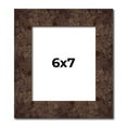 thumbnail image 1 of 6x7 Frame Brown Burl Real Wood Picture Frame Width 1.625 Inches | Interior Frame Depth 0.5 Inches |, 1 of 8