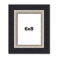 thumbnail image 1 of 6x8 Frame Black Real Wood Picture Frame Width 2.25 Inches | Interior Frame Depth 0.5 Inches |, 1 of 8