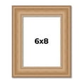 thumbnail image 1 of 6x8 Frame Charleston Honey Brown Solid Wood Picture Frame Width 1.75 Inches | Interior Depth 0.5, 1 of 8
