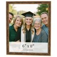 thumbnail image 1 of 6x8 Frame Gold Kingsley Distressed Solid Wood Picture Frame Width 0.75 Inches | Interior Frame, 1 of 8