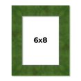 thumbnail image 1 of 6x8 Frame Green Burl Solid Wood Picture Frame | 1.75 Inches Moulding Width | Interior Frame Depth, 1 of 8