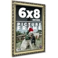 thumbnail image 1 of 6x8 Frame Silver Solid Wood Picture Frame Width 1.125 Inches | Interior Frame Depth 0.375 Inches |, 1 of 8