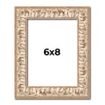thumbnail image 1 of 6x8 Frame White Real Wood Picture Frame Width 1.5 inches | Interior Frame Depth 0.5 inches | Aurora, 1 of 8