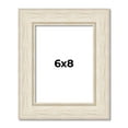 thumbnail image 1 of 6x8 Frame White Real Wood Picture Frame Width 1.75 inches | Interior Frame Depth 0.5 inches |, 1 of 8