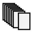 thumbnail image 1 of 6x8 Magnetic Picture Frame, 8pcs A5 Magnetic Frame Magnetic Photo Frames Self-Adhesive  for Refrigerator, Black, 1 of 6