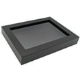 thumbnail image 1 of 6x8 Shadow Box Frame Painted Black Real Wood with a Black Acid-Free Backing | 3/4" of Usuable Depth, 1 of 7