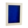thumbnail image 1 of 6x8 Shadow Box Frame White Washed Wood | With a 3/4" Usable Display Depth | Includes a Royal Blue, 1 of 6