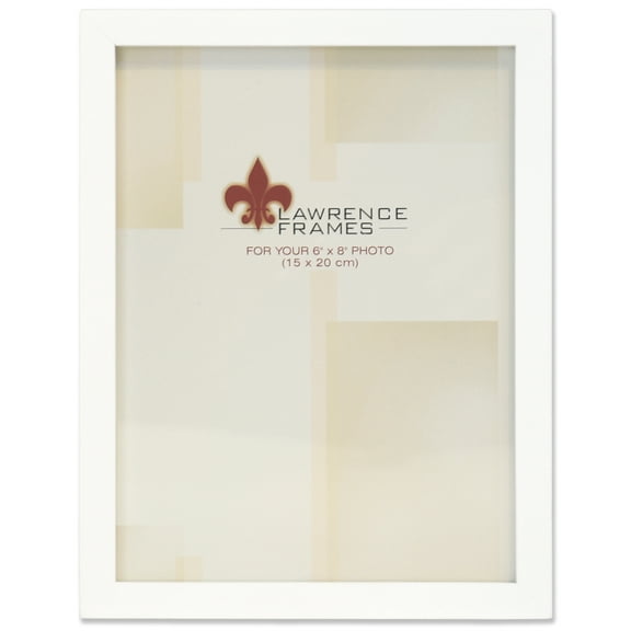 6x8 White Gallery Wood Frame