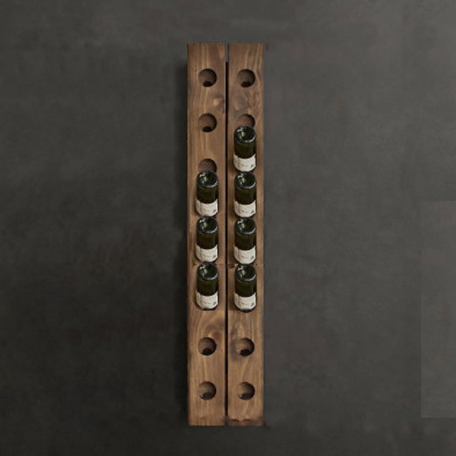 6x8 Wine Rack Wall Mounted Riddling Rack for 48 Bottles, 50.7x30.3inch ...