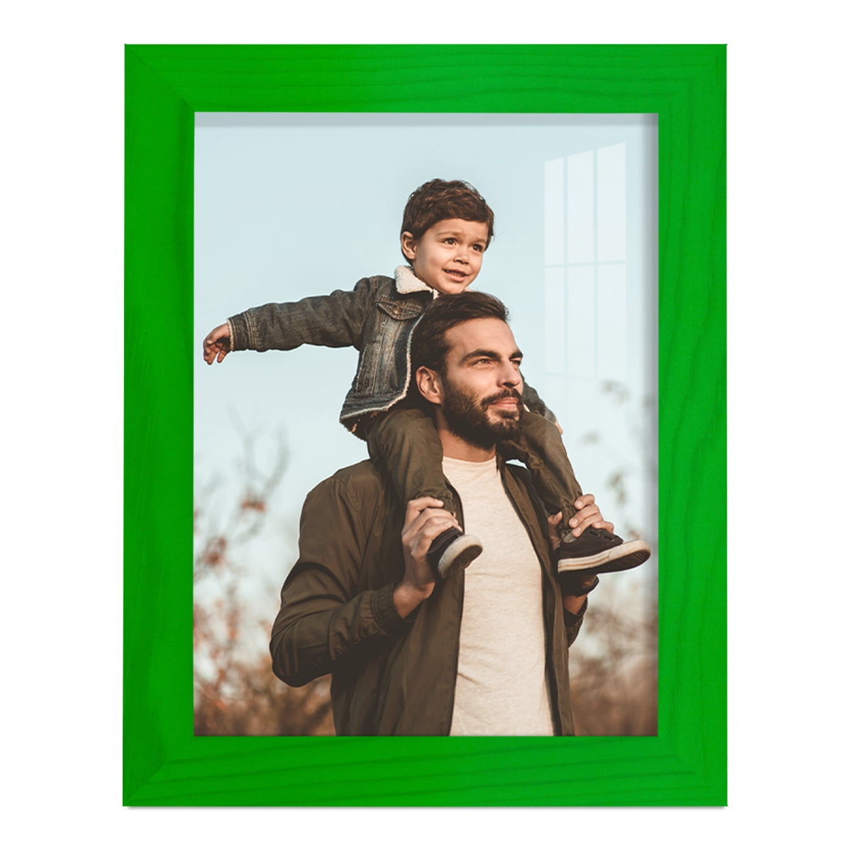 6x8 Wood Grain Picture Frame - Rainforest