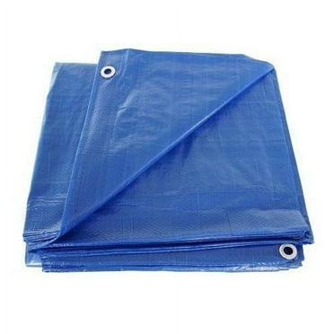 HNF Shop T0608 Blue Polythylene 6 x 8 ft, Blue Tarp