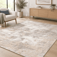 6x9 Beige Grey Abstract Area Rug - Walmart.com