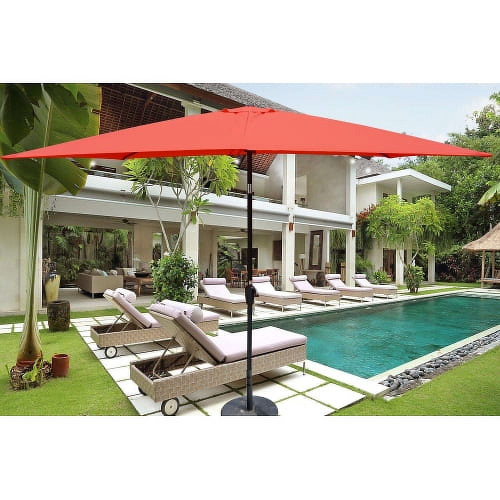 8 ft sunbrella patio umbrella PURPLE LEAF SUNBRELLA Solar Cantilever Umbrella with Lights for Outdoor  Patio