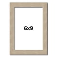 thumbnail image 1 of 6x9 Frame Grey Solid Wood Picture Frame Width 1 Inches | Interior Frame Depth 0.5 Inches |, 1 of 8