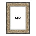 thumbnail image 1 of 6x9 Frame Silver Real Wood Picture Frame Width 1.75 Inches | Interior Frame Depth 0.5 Inches |, 1 of 8