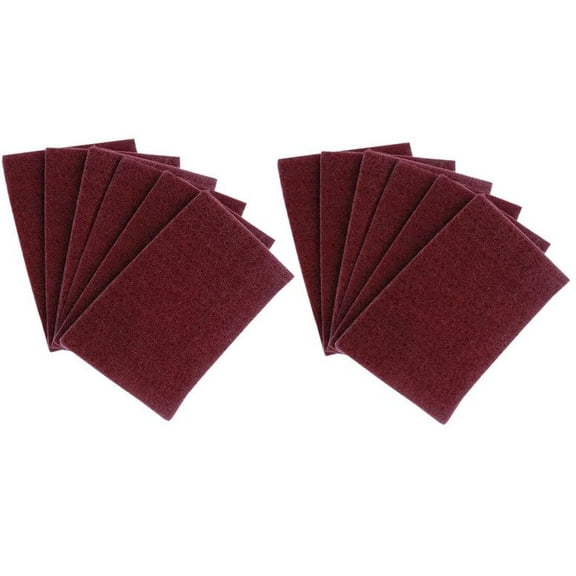 6x9" General Purpose Hand Pad Compatible with 7447 Scotch Brite - Pack of 10