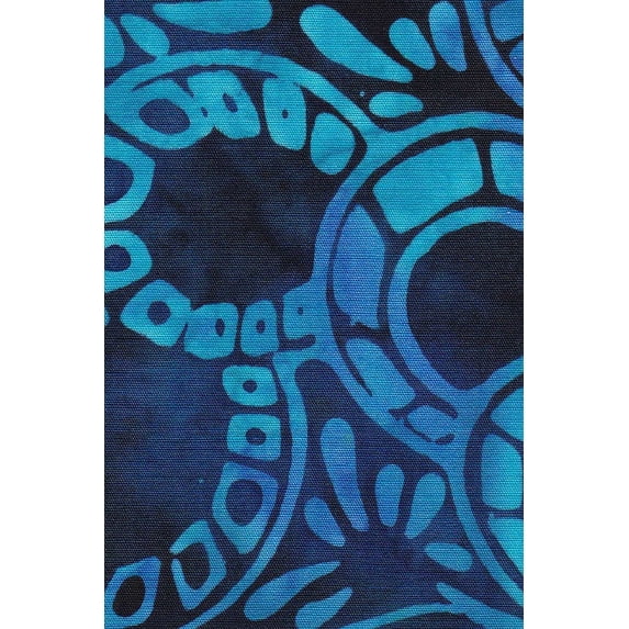 6x9 Lined Softcover Notebook: Hand-Painted Sari Quilt Composition Notebook - Small Ruled Notebook - 6x9 Lined Notebook (Softcover Journal / Notebook / Diary) (Series #143) (Paperback)