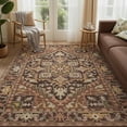 thumbnail image 1 of 6x9 Oriental Area Rug Living Room Washable Non Slip Boho Soft Rugs Bedroom Dining Room Decor-Walnut, 1 of 7