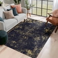 thumbnail image 1 of 6x9 Polyester Rug, Low-Pile Design - Machine Washable, Foldable - In Dining Room, Living Room - Keep Home Tidy, 1 of 2