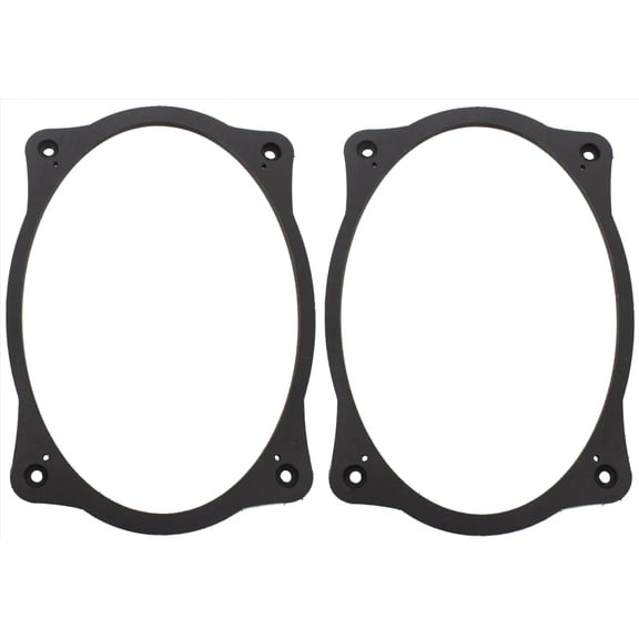 6x9 Rear Deck Speaker Adapter Spacer Rings Fits Nissan Altima, Sentra, & Maxima - SAK139_69-1