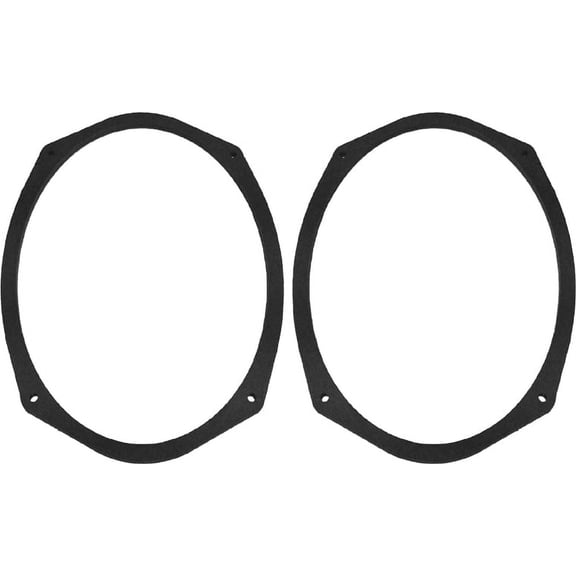 6x9 Speaker Spacers Depth Extender Extending Rings - 1/4" Thick - SSK69 - Stackable - Perfect for Framing Fiberglass Enclosures - 1 Pair