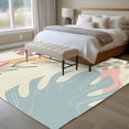 thumbnail image 1 of 6x9 Washable Area Rug, Boho Abstract Non-Slip Large Rectangle Rug for Living Room Dining Room, Geometric Morandi Color Minimalist Indoor Floor Mat for Home Decor, 1 of 9