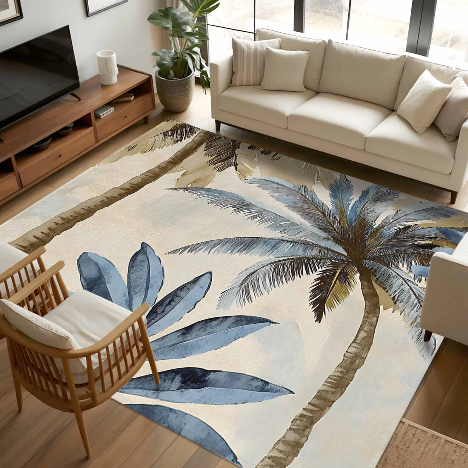Area Rugs With Palm Trees