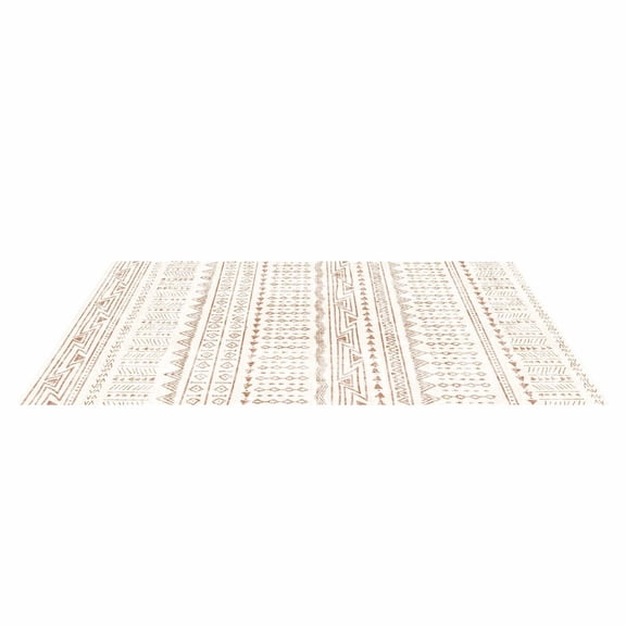 6x9 ft Washable Non Slip Area Rug Pet Child Friendly Soft Carpet for Bedroom Living Room Office Entryway Beige