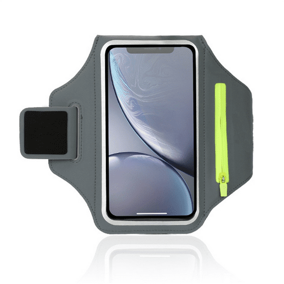 7.0 Large Zipper Running Sports Armband Fitness Arm Bag Outdoor Runner Mobile Phone Support Arm Exercise Running,A