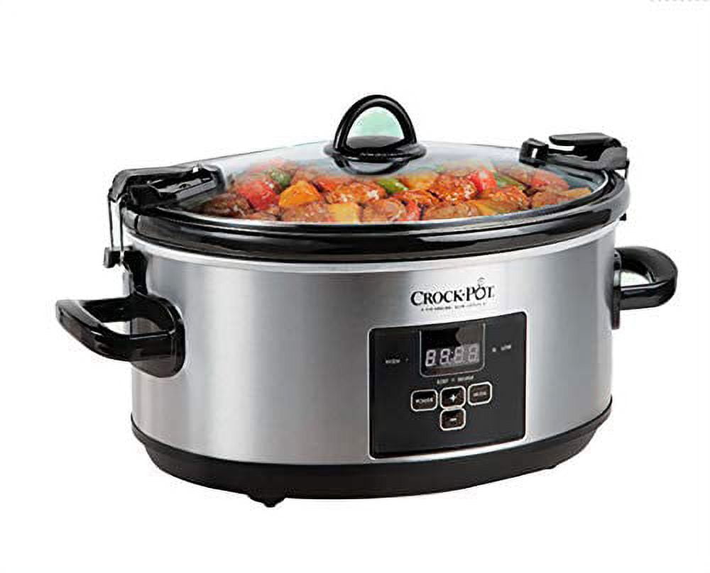 CrockPot 7.0-Quart Cook & Carry Programable Slow Cooker for Sale in Las  Vegas, NV - OfferUp