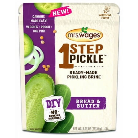 7.01 OZ 1 Step Bread & Butter Ready Made Pickling Brine All You Nee, Each