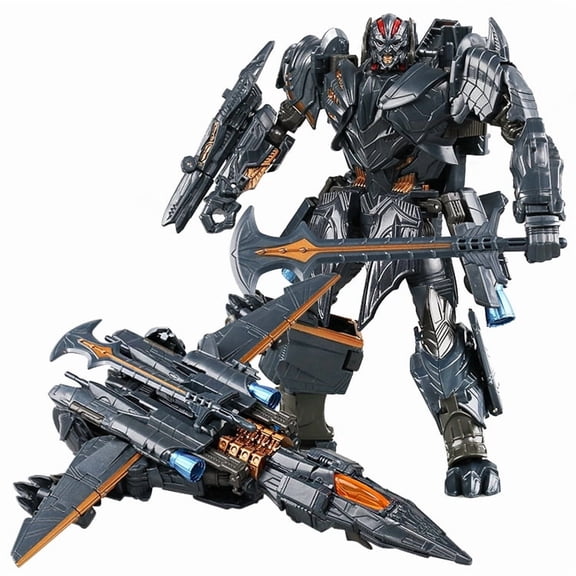7.08 Inch YS-02 Studio Style Transformable Robot Figure, Movie Themed Villain Convertible Collectible Model