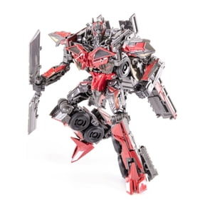 7.08" Sentinel Prime Action Figure - Transforming Robot to Truck Model, Transform SS61 Voyager Class,Dark of the Moon Convertible Robot for Display Collectors (TW-1024,General Edition)
