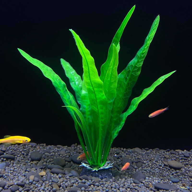 7.08 inch Fish Tank Simulation Plant Aquarium Artificial Decor Plants ...