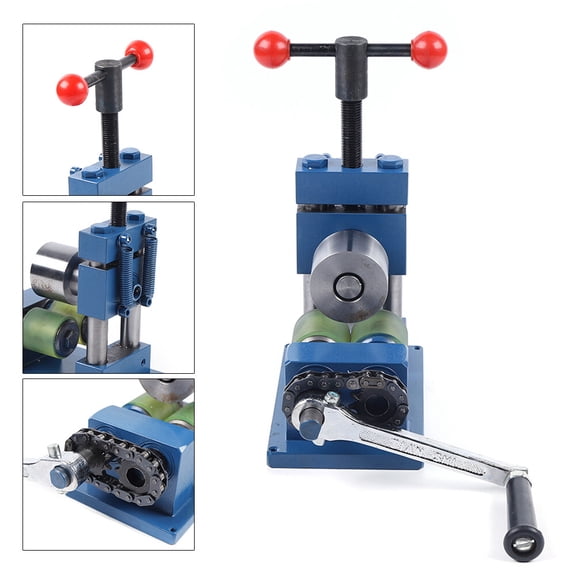 7.09*9.45in Stable Hand Crank Ring Bracelet Bending Machine Adjustable Jewelry Bending Machine for Rings Earrings Bracelets