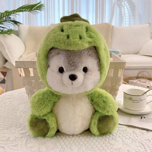 7.09" Cute Husky Plush Dog Small Size Sleeping Companion Doll Girlfriend Husky Pillow Plush Toy Birthday Gift For Men Plushies Stuffed Animals Valentine's Gifts Birthdaygift