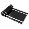 thumbnail image 1 of 7.09"x70.87" Car Hood Stripe Pattern Sticker Exterior Decal Decoration for Car Hood Roof Trunk Skirt Bumper Black, 1 of 6