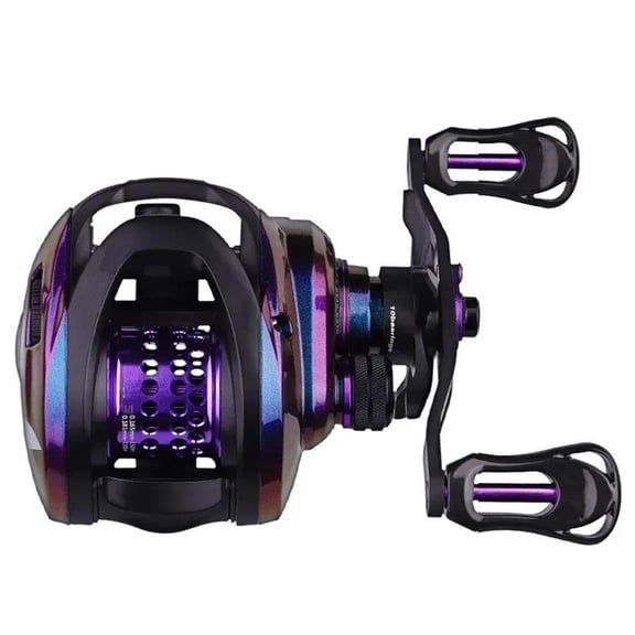 7.1:1 Ratio Baitcasting Light Weight&Standard Version Fishing Reel Magnetic Braking 4kg Drag Power