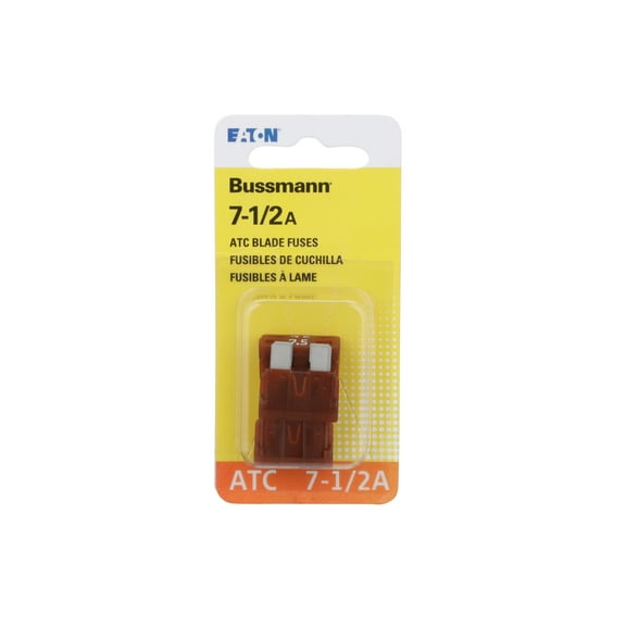 7-1/2 Amp Fast Acting Blade Fuse, 5 per card