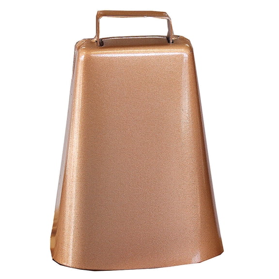 7-1/2" Hilason Kentucky Cow Or Bull Bell Copper